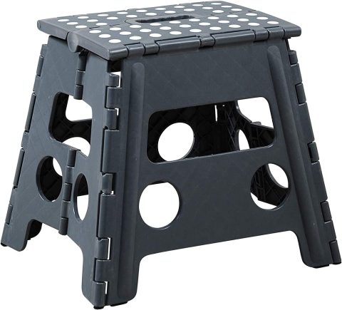 FOLDING STEP KESPER 35X22 -GRAY/WHITE