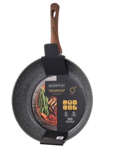 FORGED ALUMINUM FRYING PAN 8" BRUGMANN