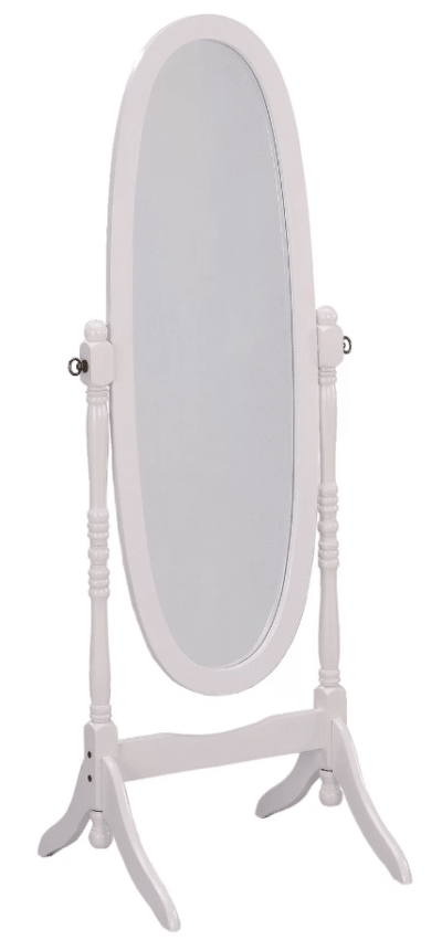 FREESTANDING ROUND MIRROR