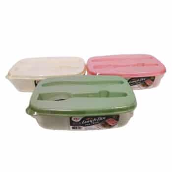 FRESHRITE LUNCH BOX 51OZ WITH CUTLERY