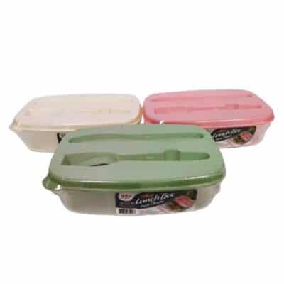 FRESHRITE LUNCH BOX 51OZ WITH CUTLERY