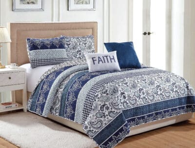 FULL/QUEEN CARRY 5PC QUILT SET - Image 2