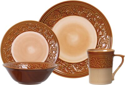 GIBSON 16PCS DINNER SET VILLA