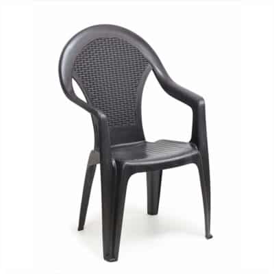 GIGLIO LAWN CHAIR HIGH BACK W/ARMS - Image 2