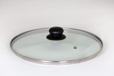 GLASS POT LID 28CM