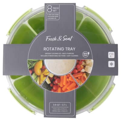 GREEN ROTATING 6 SECTION FOOD CONTAINER - Image 2