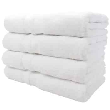 HAND TOWEL MAGELLAN 16X30" DOBBY BORDER WHITE