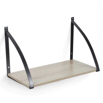 18" WALL ARCH FLOATING SHELF SHELF