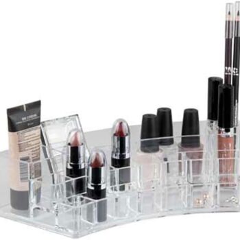 HOME BASICS 19 COMP MAKEUP ORGANIZER