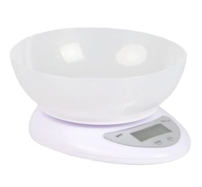 Home Basics Digital Food Scale with Plastic Bowl - Image 3