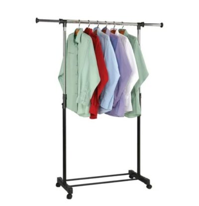 HOME BASICS EXTENDING GARMENT RACK