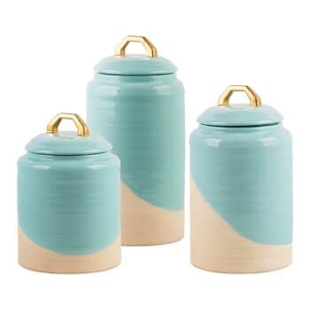 HOMESTEAD 3PC SET CANNISTER TU