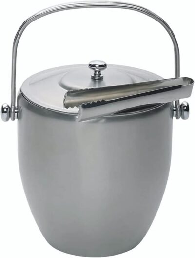 ICE BUCKET STAIN/STEEL BAR CRF