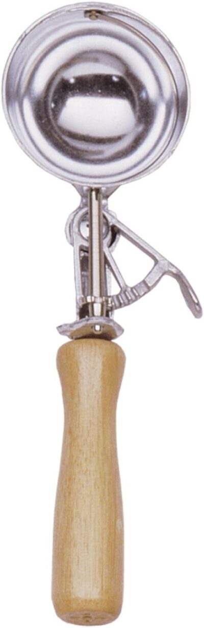 ICE CREAM SCOOP WOODEN HANDLE TALA