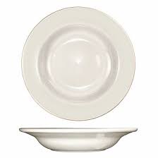 ITI SOUP PLATE 9" WHITE