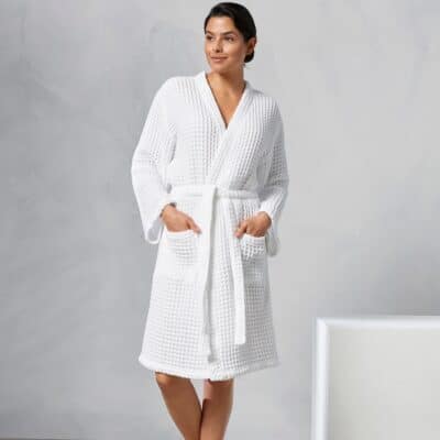 KASSATEX HOTEL WAFFLE ROBE L/XL - Image 2