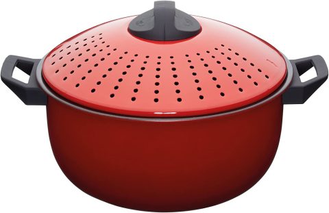 KC PASTA POT 26CM SS RED