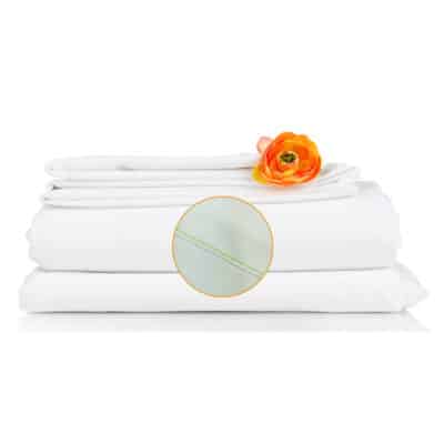 KING FLAT SHEET 108X115" LULWORTH