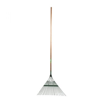 LAWN RAKE 18"X22T RAMIN WOOD HANDLE