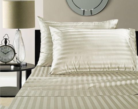 LONG STAPLE SHEET SET QUEEN 500TC 100% COTTON