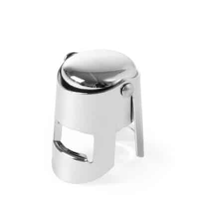METALTEX CHROMED CHAMPAGNE AND WINE STOPPER