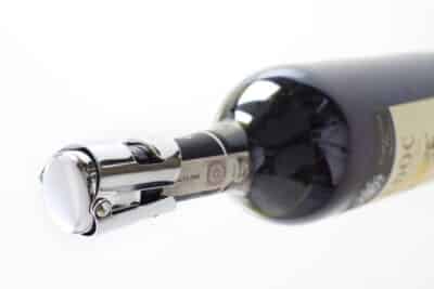 METALTEX CHROMED CHAMPAGNE AND WINE STOPPER - Image 2