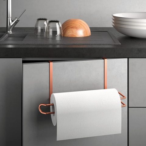 METALTEX COPPER UNDERSHELF PAPER TOWEL HOLDER - Image 3