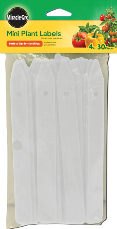 MIRACLE-GRO MINI PLANT LABELS