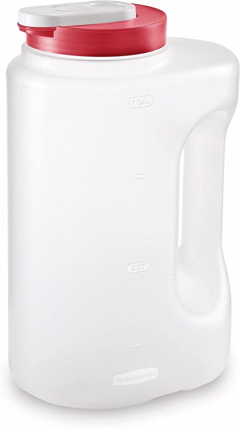 MIXERMATE PLASTIC PITCHER 1 GALLON W/FLIP TOP - Image 2