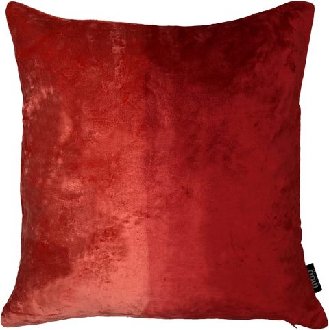 OMBRE VISCOSE VELVET CUSHION WITH BEADS EDGE 20X20 - Image 5