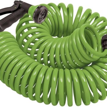 ORBIT 25FT COIL HOSE W/ NOZZLE