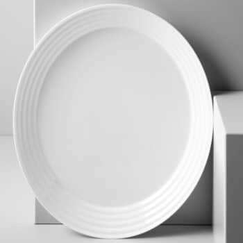 OVAL SERVING PLATTER LUMINARC HARENA 33CM WHITE
