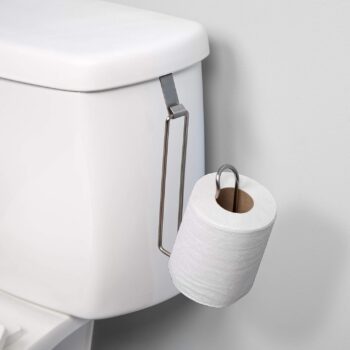 OVER THE TANK TOILET PAPER HOLDER