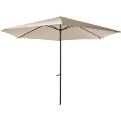 PARASOL CREAM 300CMØ, 6 STRUTS