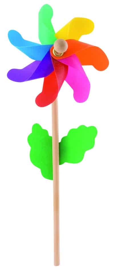 PINWHEEL W/STICK 30CM