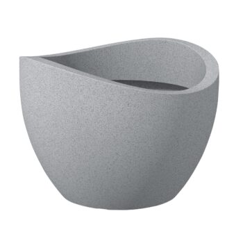 Planter Wave Globe 250 - 60 Stony Grey 60cm 24inch