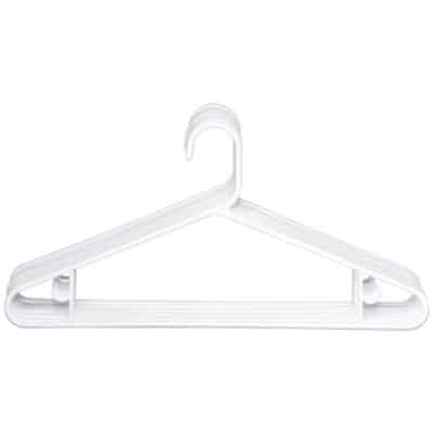 PLASTIC HANGER 4 PC