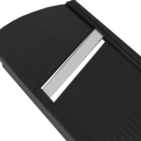 PLASTIC MANDOLIN SLICER WITH HANDLE, BLACK - Image 2