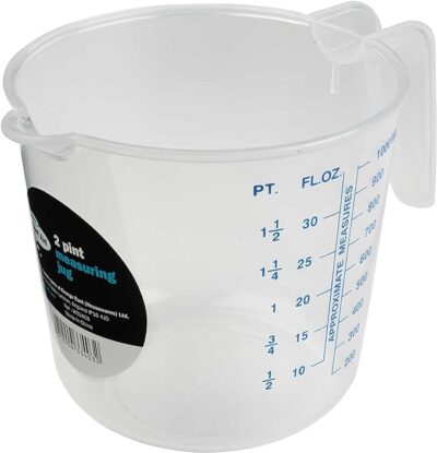 PLASTIC MEASURING CUP 1L/38OZ CHEF AID