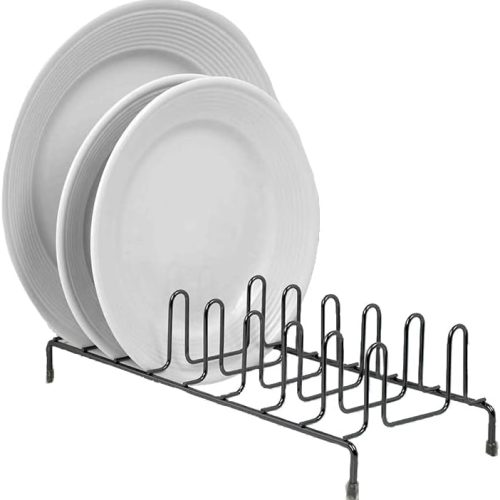PLATE RACK VINYL COATED ONYX