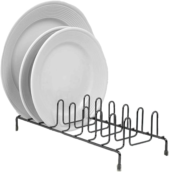 PLATE RACK VINYL COATED ONYX