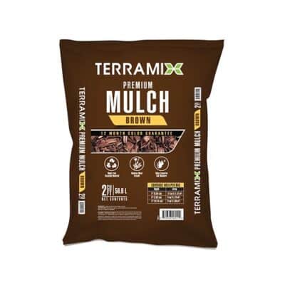 PREMIUM BROWN MULCH TERRAMIX 2CU FT/56.6L