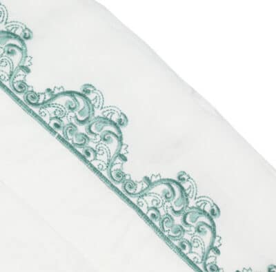 QUEEN  SHEET SET 1000TC GREEN - Image 2