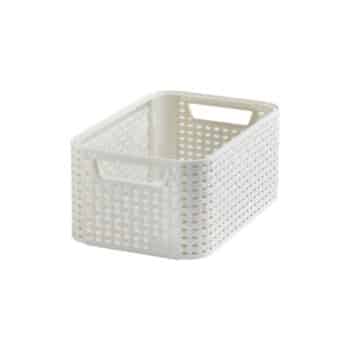 RATTAN BASKET MY STYLE 28.5X19.4X13 CREAMY