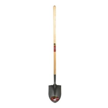 ROUND SHOVEL 58.5" WOOD HANDLE