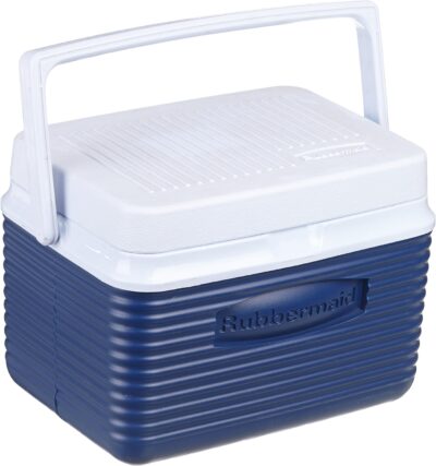 RUBBERMAID 5 QUART COOLER BLUE