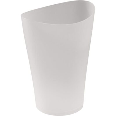 RUBBERMAID VANITY WASTEBASKET 2.3 GALLON CLEAR