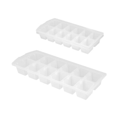 SET OF 2 ICE CUBE TRAYS, PE