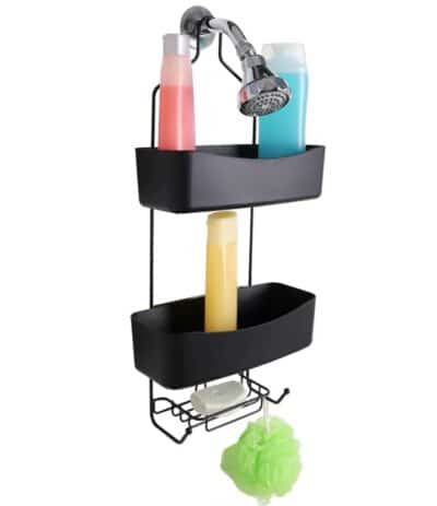 SHOWER CADDY WITH BLACK BASKETS - Image 2