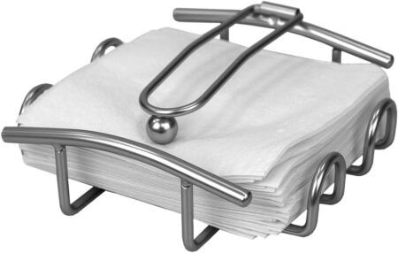 SIMPLICITY NAPKIN HOLDER FLAT W/ STOPPER